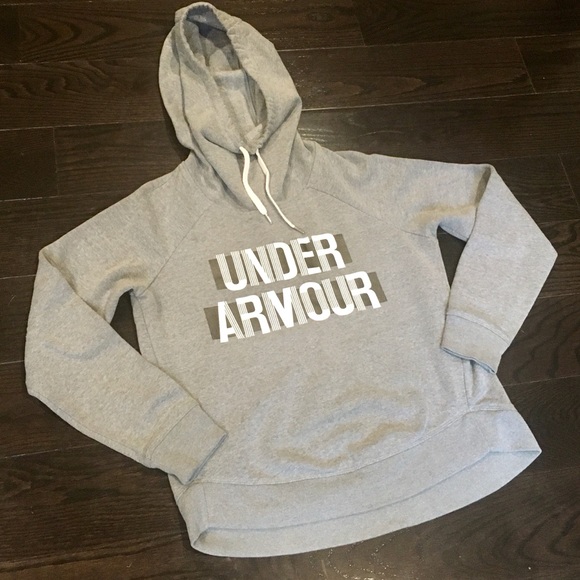 Under Armour Funnel Neck Hooded Sweatshirt - Picture 6 of 16